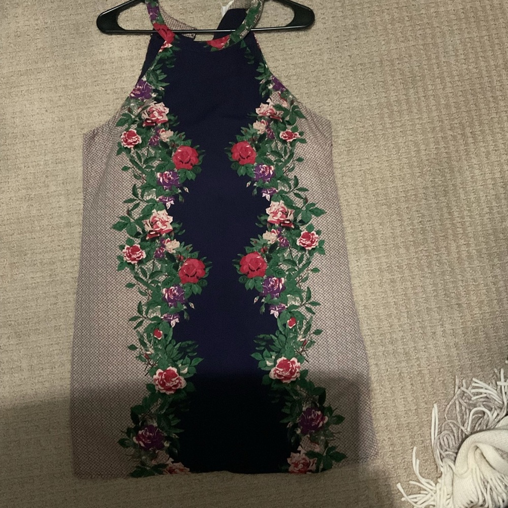Floral print dress